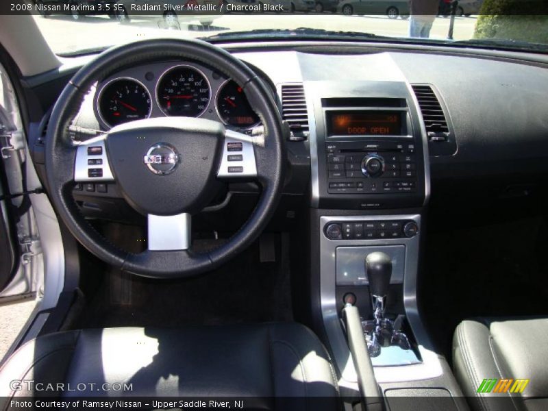 Radiant Silver Metallic / Charcoal Black 2008 Nissan Maxima 3.5 SE