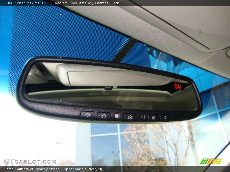 Radiant Silver Metallic / Charcoal Black 2008 Nissan Maxima 3.5 SE