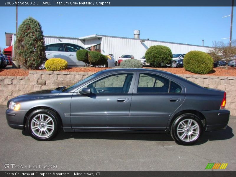 Titanium Gray Metallic / Graphite 2006 Volvo S60 2.5T AWD