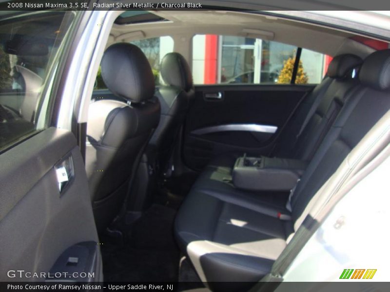 Radiant Silver Metallic / Charcoal Black 2008 Nissan Maxima 3.5 SE