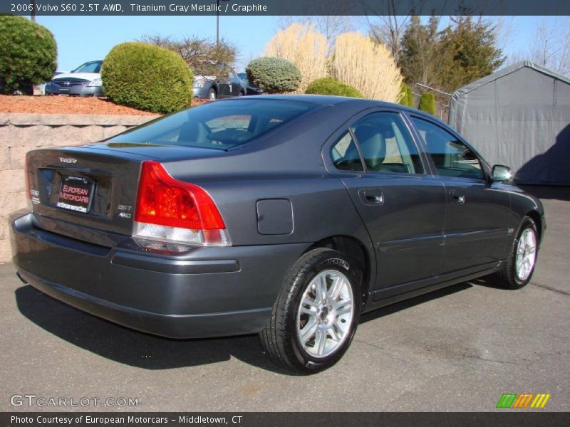 Titanium Gray Metallic / Graphite 2006 Volvo S60 2.5T AWD