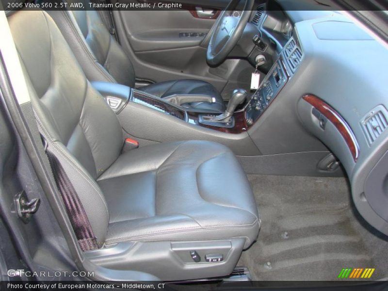 Titanium Gray Metallic / Graphite 2006 Volvo S60 2.5T AWD