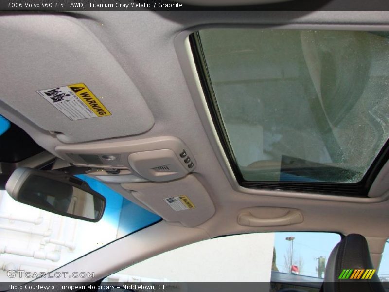 Titanium Gray Metallic / Graphite 2006 Volvo S60 2.5T AWD