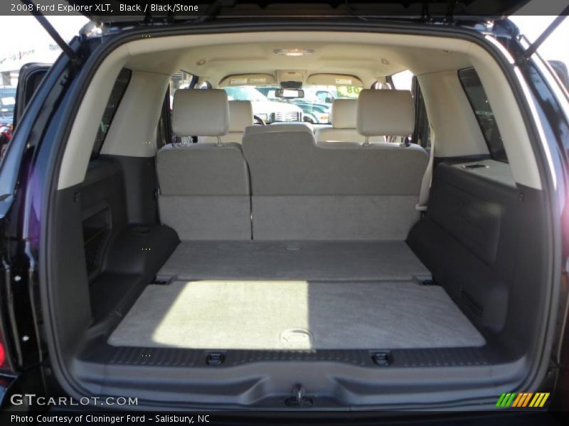 Black / Black/Stone 2008 Ford Explorer XLT