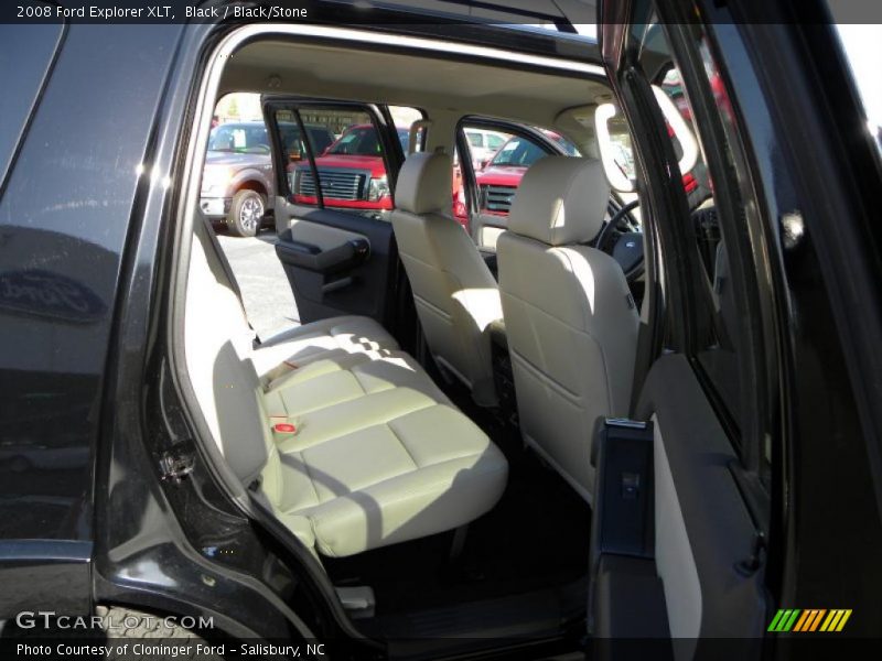 Black / Black/Stone 2008 Ford Explorer XLT