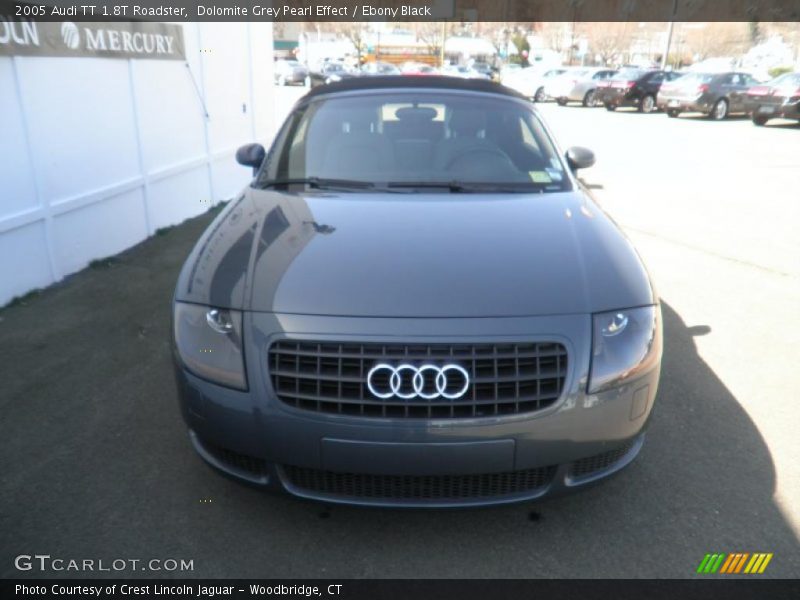 Dolomite Grey Pearl Effect / Ebony Black 2005 Audi TT 1.8T Roadster