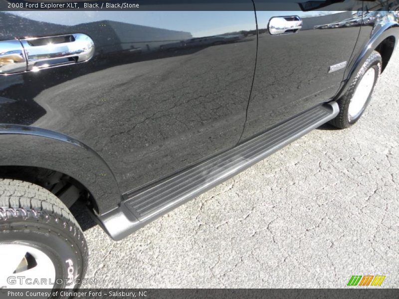 Black / Black/Stone 2008 Ford Explorer XLT