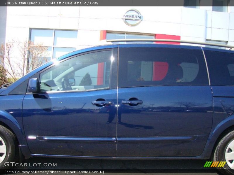 Majestic Blue Metallic / Gray 2006 Nissan Quest 3.5 S