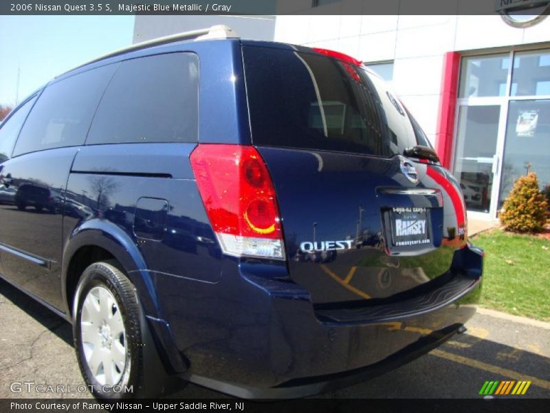 Majestic Blue Metallic / Gray 2006 Nissan Quest 3.5 S