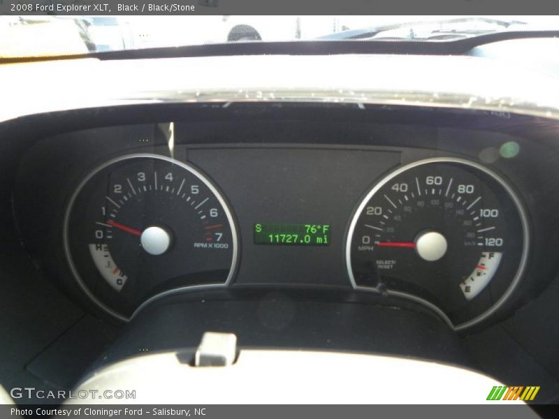Black / Black/Stone 2008 Ford Explorer XLT