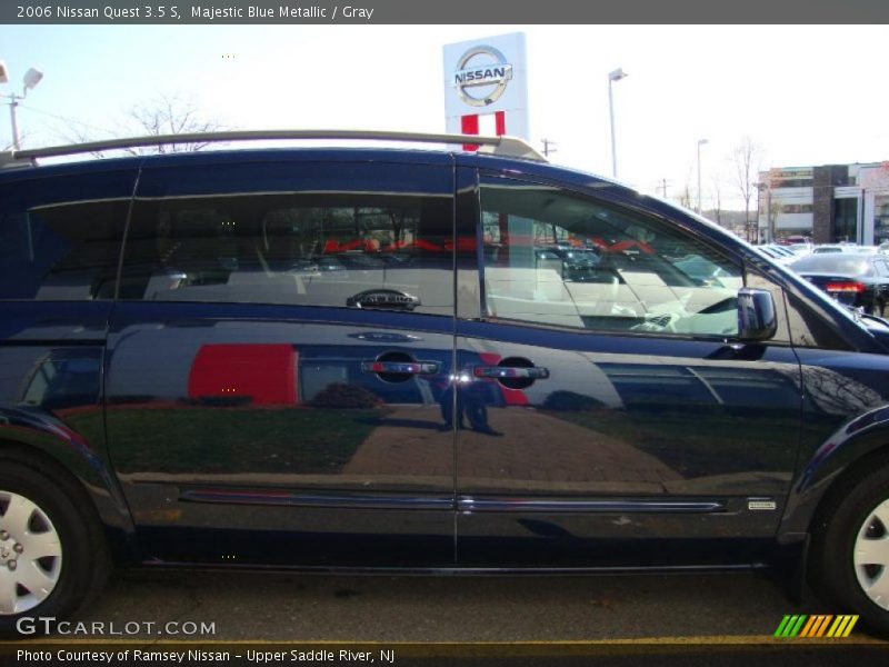 Majestic Blue Metallic / Gray 2006 Nissan Quest 3.5 S