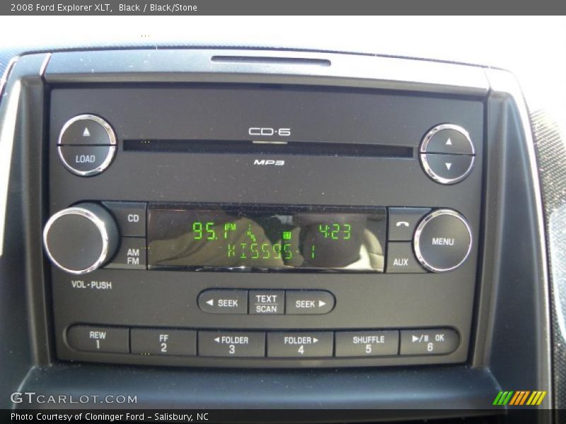 Black / Black/Stone 2008 Ford Explorer XLT