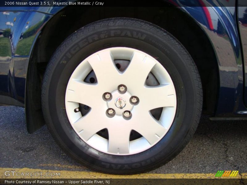 Majestic Blue Metallic / Gray 2006 Nissan Quest 3.5 S