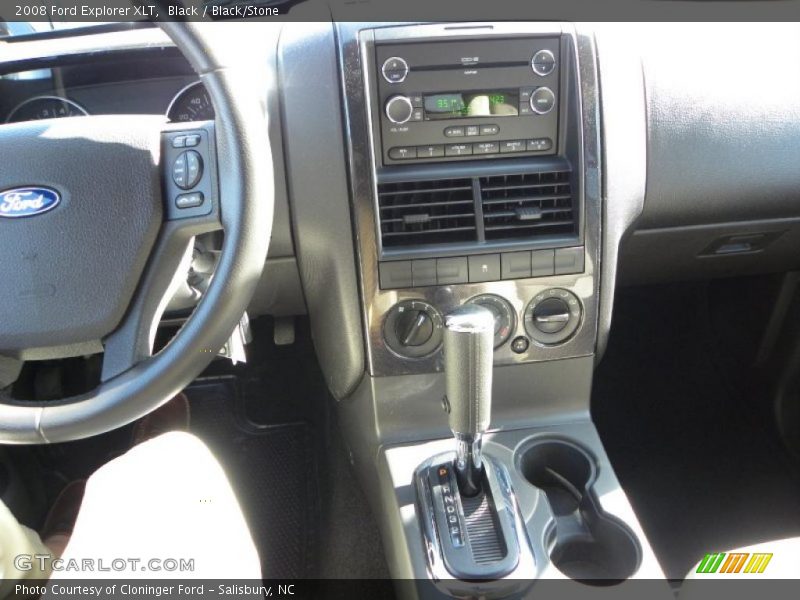 Black / Black/Stone 2008 Ford Explorer XLT