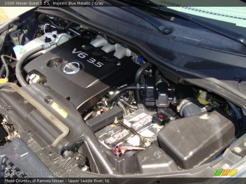 Majestic Blue Metallic / Gray 2006 Nissan Quest 3.5 S