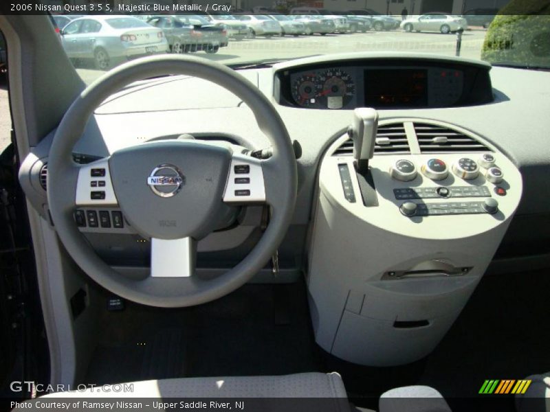 Majestic Blue Metallic / Gray 2006 Nissan Quest 3.5 S
