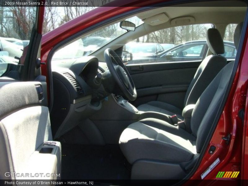 Red Brick / Charcoal 2009 Nissan Sentra 2.0