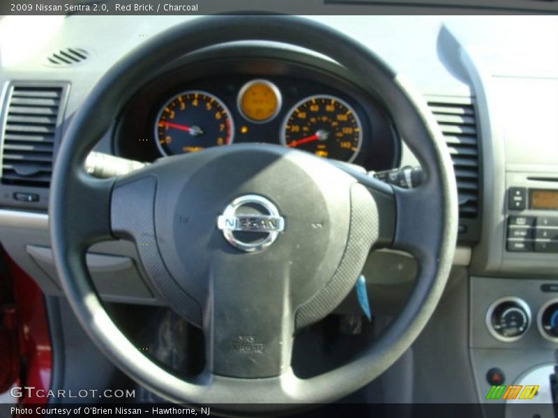 Red Brick / Charcoal 2009 Nissan Sentra 2.0