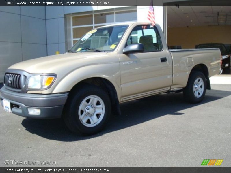 Mystic Gold Metallic / Oak 2004 Toyota Tacoma Regular Cab