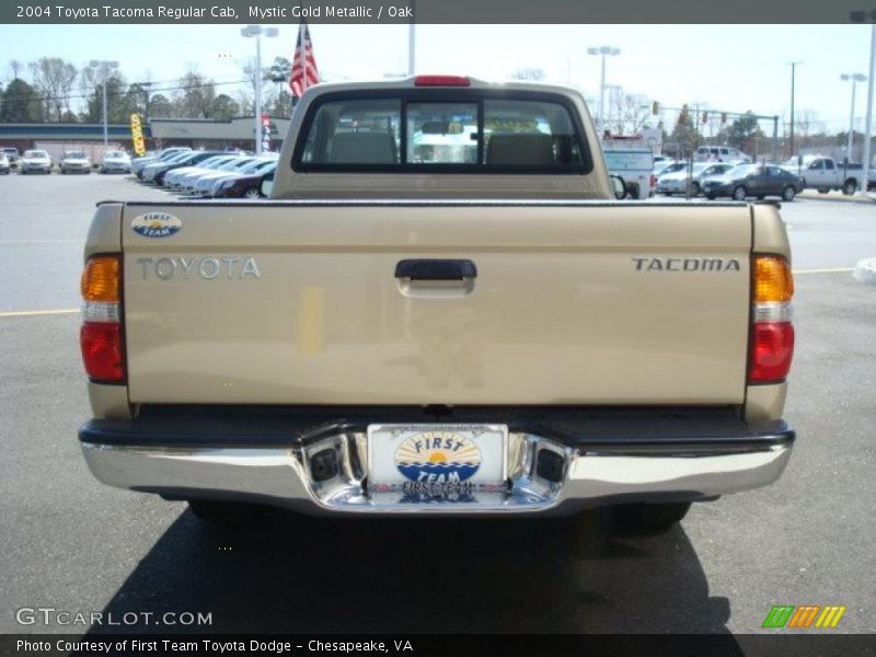 Mystic Gold Metallic / Oak 2004 Toyota Tacoma Regular Cab