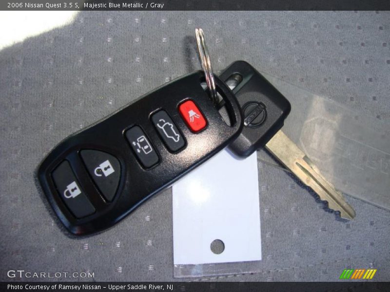 Majestic Blue Metallic / Gray 2006 Nissan Quest 3.5 S