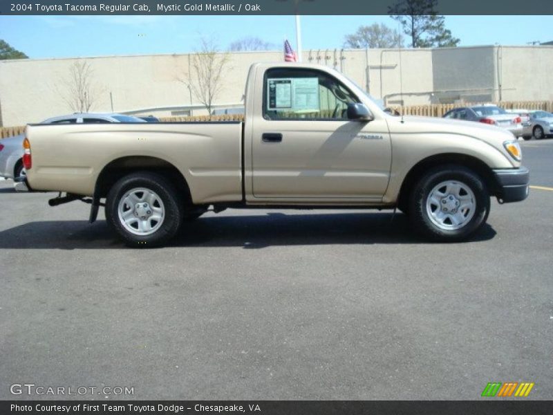 Mystic Gold Metallic / Oak 2004 Toyota Tacoma Regular Cab