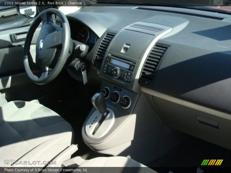 Red Brick / Charcoal 2009 Nissan Sentra 2.0