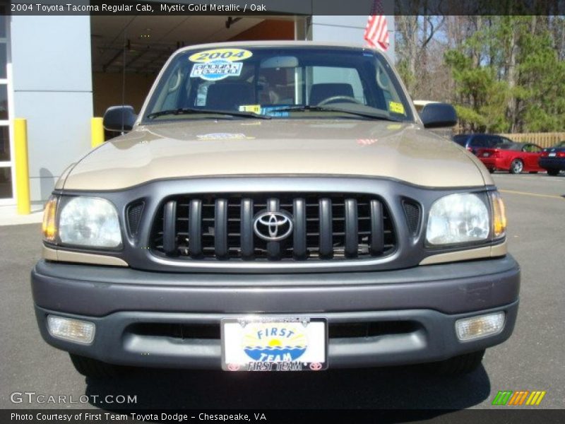 Mystic Gold Metallic / Oak 2004 Toyota Tacoma Regular Cab