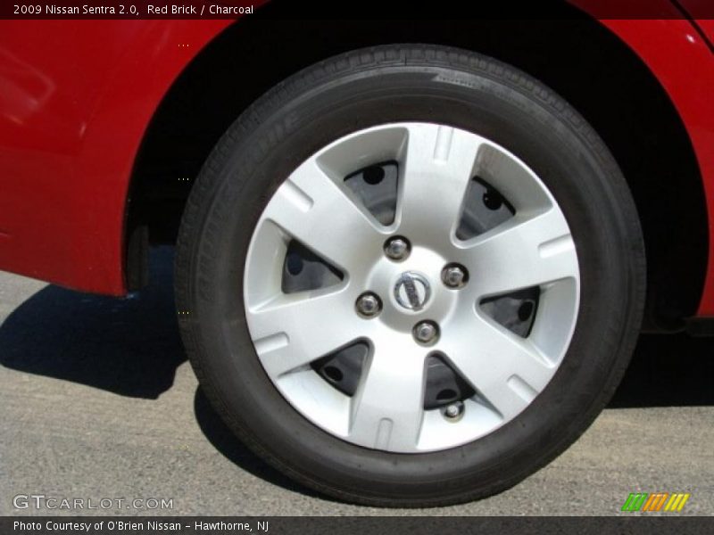 Red Brick / Charcoal 2009 Nissan Sentra 2.0