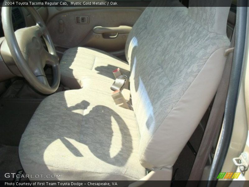 Mystic Gold Metallic / Oak 2004 Toyota Tacoma Regular Cab