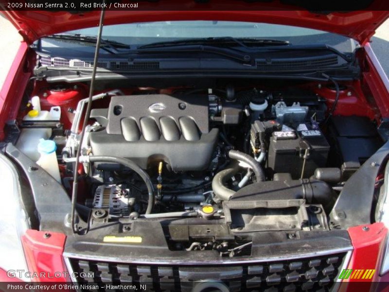 Red Brick / Charcoal 2009 Nissan Sentra 2.0