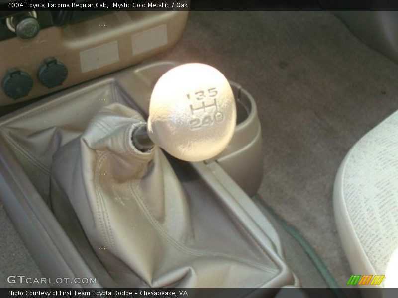 Mystic Gold Metallic / Oak 2004 Toyota Tacoma Regular Cab