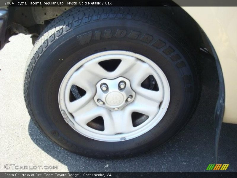 Mystic Gold Metallic / Oak 2004 Toyota Tacoma Regular Cab