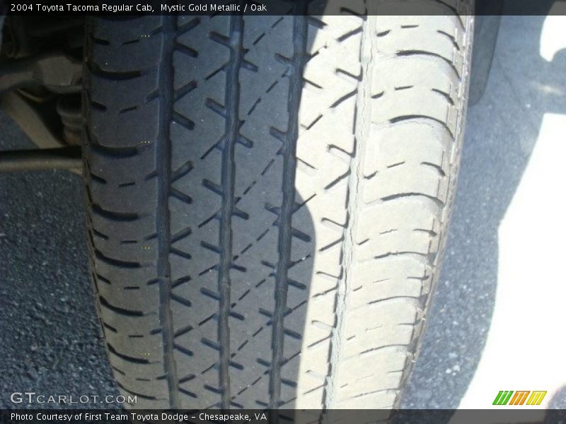 Mystic Gold Metallic / Oak 2004 Toyota Tacoma Regular Cab