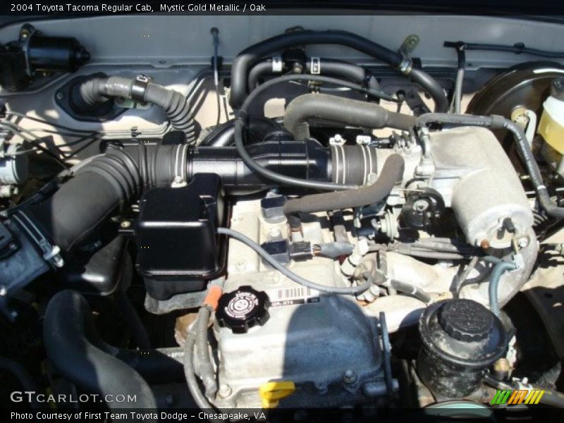 Mystic Gold Metallic / Oak 2004 Toyota Tacoma Regular Cab