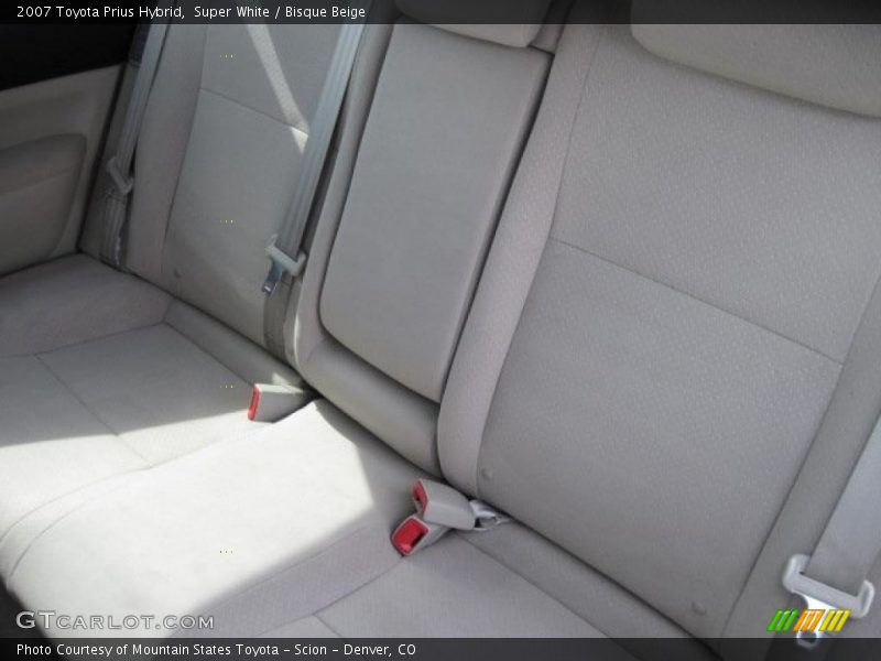 Super White / Bisque Beige 2007 Toyota Prius Hybrid