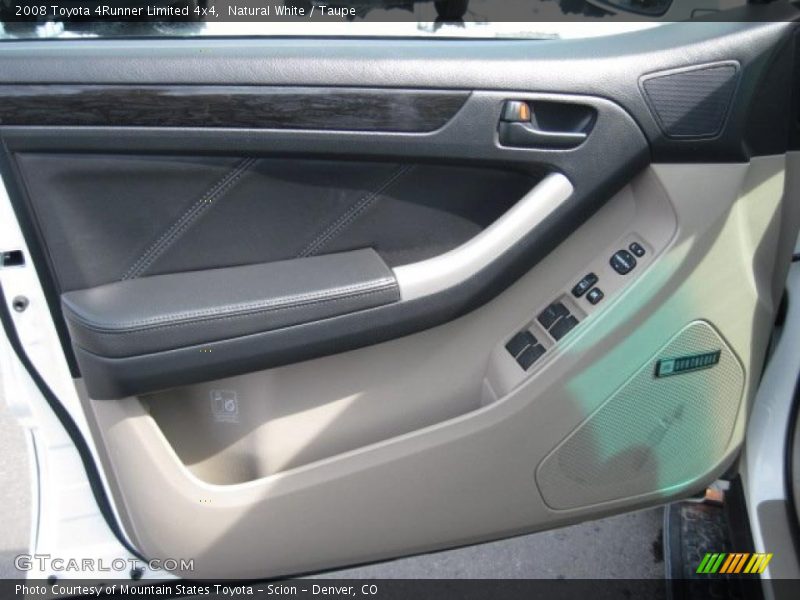 Natural White / Taupe 2008 Toyota 4Runner Limited 4x4