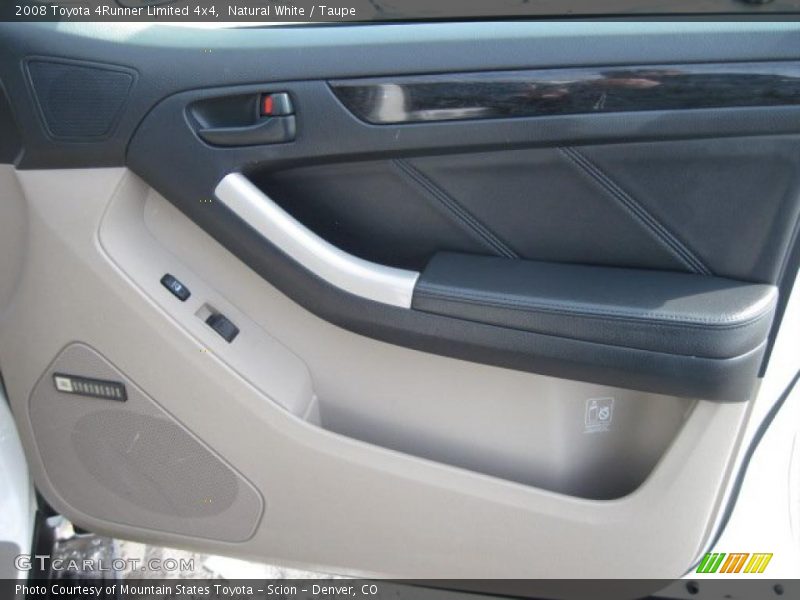 Natural White / Taupe 2008 Toyota 4Runner Limited 4x4
