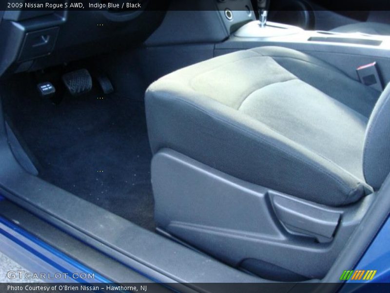 Indigo Blue / Black 2009 Nissan Rogue S AWD