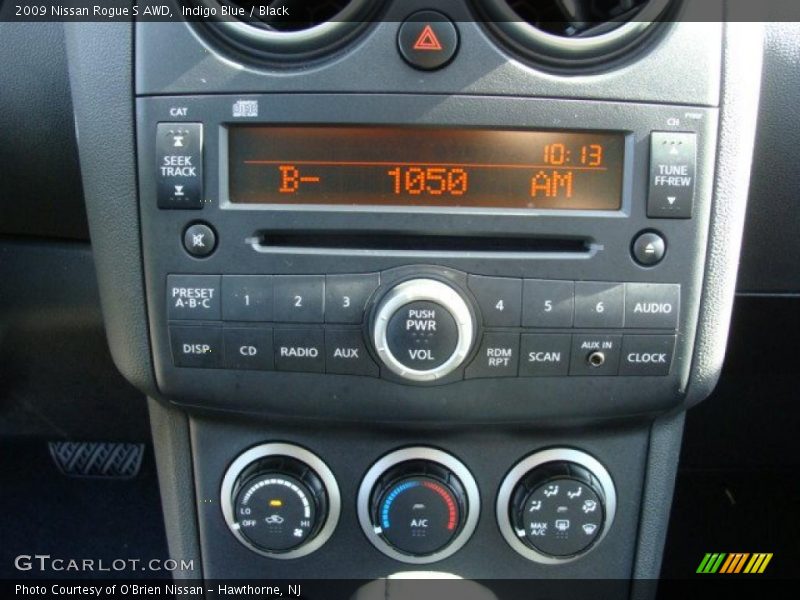 Indigo Blue / Black 2009 Nissan Rogue S AWD