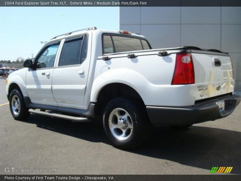 Oxford White / Medium Dark Flint/Dark Flint 2004 Ford Explorer Sport Trac XLT