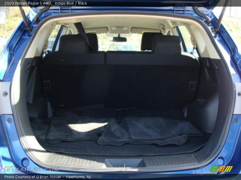 Indigo Blue / Black 2009 Nissan Rogue S AWD