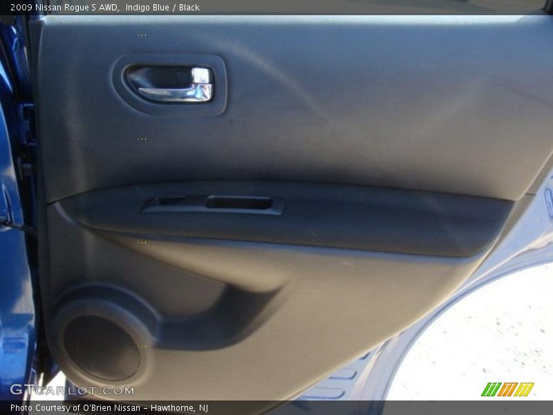 Indigo Blue / Black 2009 Nissan Rogue S AWD