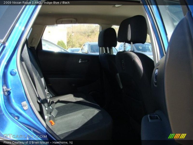 Indigo Blue / Black 2009 Nissan Rogue S AWD