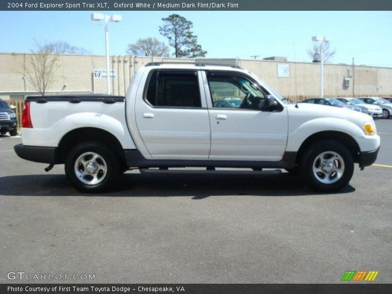 Oxford White / Medium Dark Flint/Dark Flint 2004 Ford Explorer Sport Trac XLT