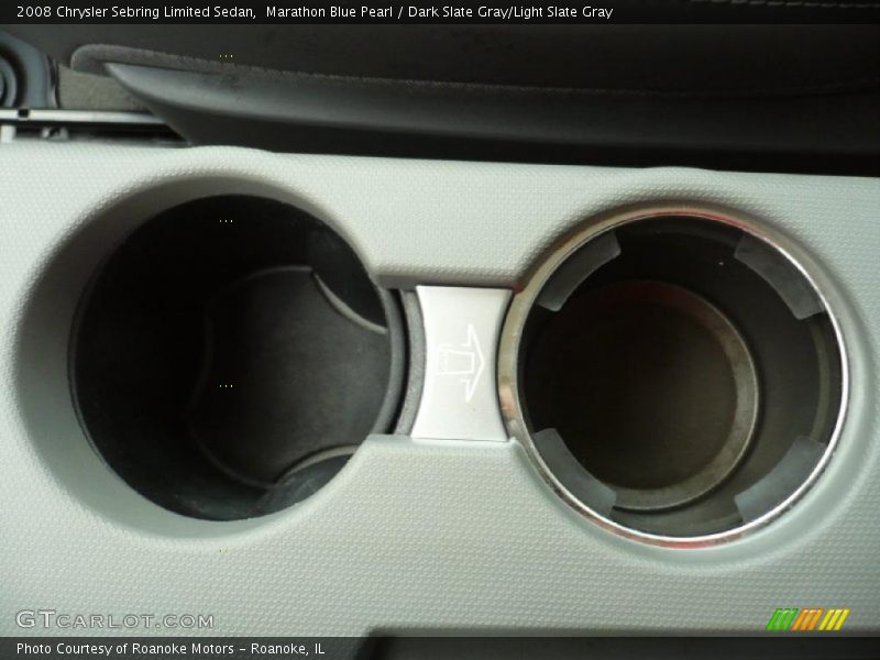 Marathon Blue Pearl / Dark Slate Gray/Light Slate Gray 2008 Chrysler Sebring Limited Sedan
