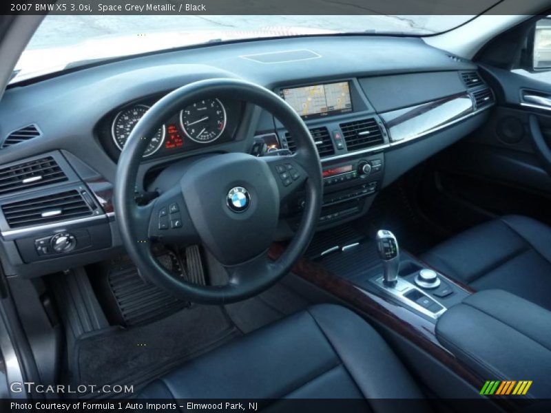 Space Grey Metallic / Black 2007 BMW X5 3.0si
