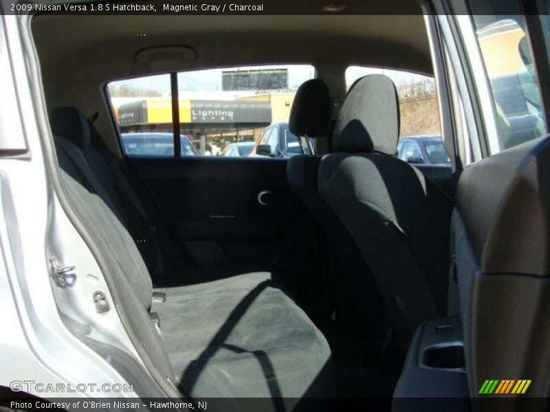 Magnetic Gray / Charcoal 2009 Nissan Versa 1.8 S Hatchback