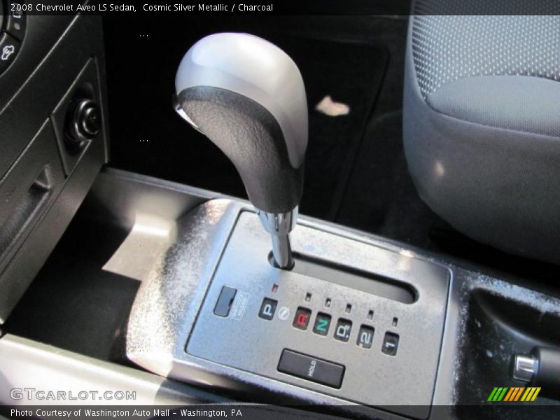 Cosmic Silver Metallic / Charcoal 2008 Chevrolet Aveo LS Sedan