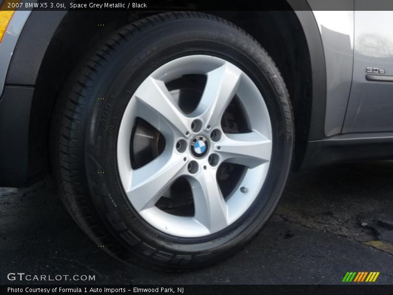 Space Grey Metallic / Black 2007 BMW X5 3.0si